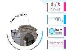Tablet Screenshot of necker.fr